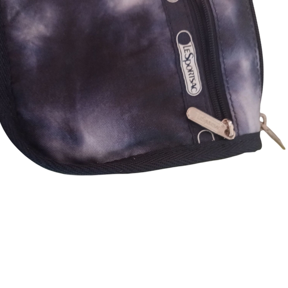 Lesportsac Blue and White Bag with Cosmic Design - Picture 2 of 4